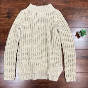 Field of Flowers Anthropologie Knit Sweater